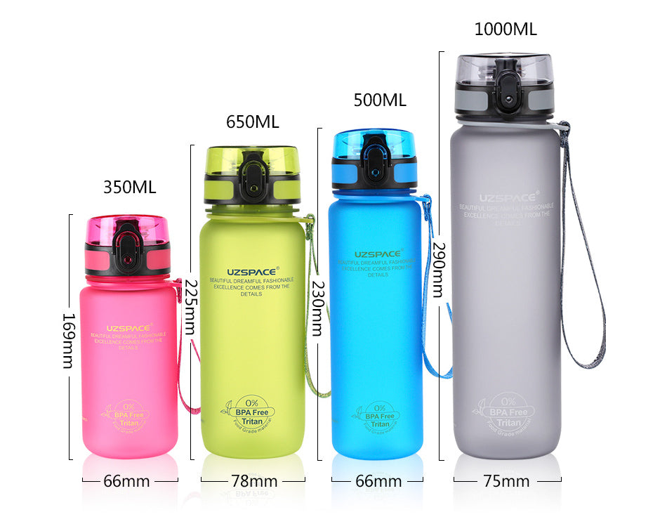 bpa free gorgeous plastic water bottles