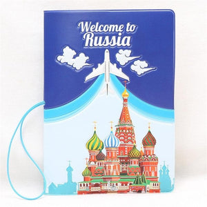 Cool cartoon passport holders with 22 different styles