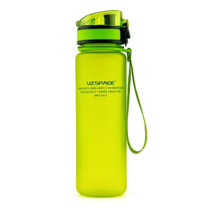 Leak Proof Sports Water Bottles With BPA Free Tritan plastic 500/650/1000ML