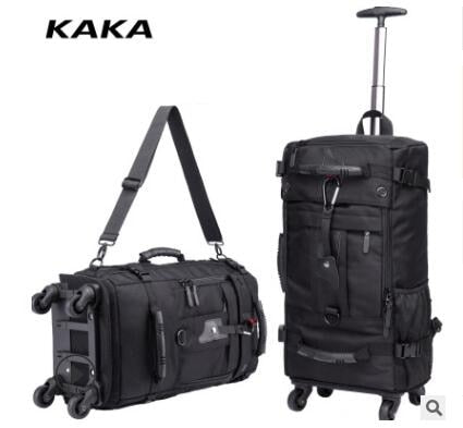 Travel trolley rucksack Rolling Luggage wheeled backpack